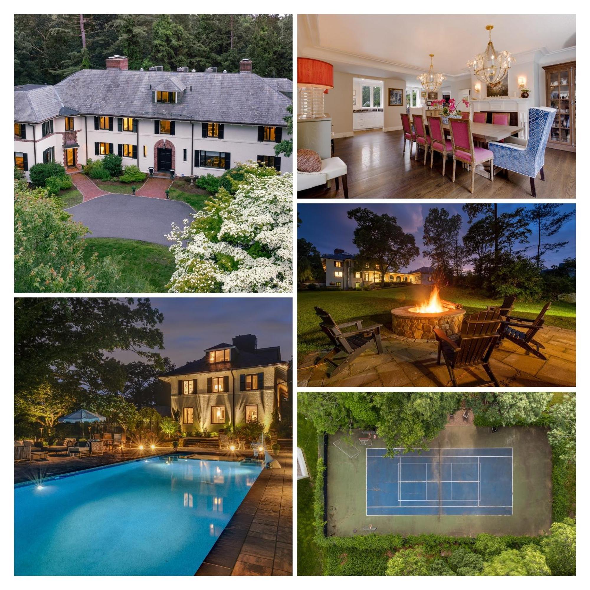 Boston Mansion Heated Pool Fire Pit Tennis Needham Dış mekan fotoğraf